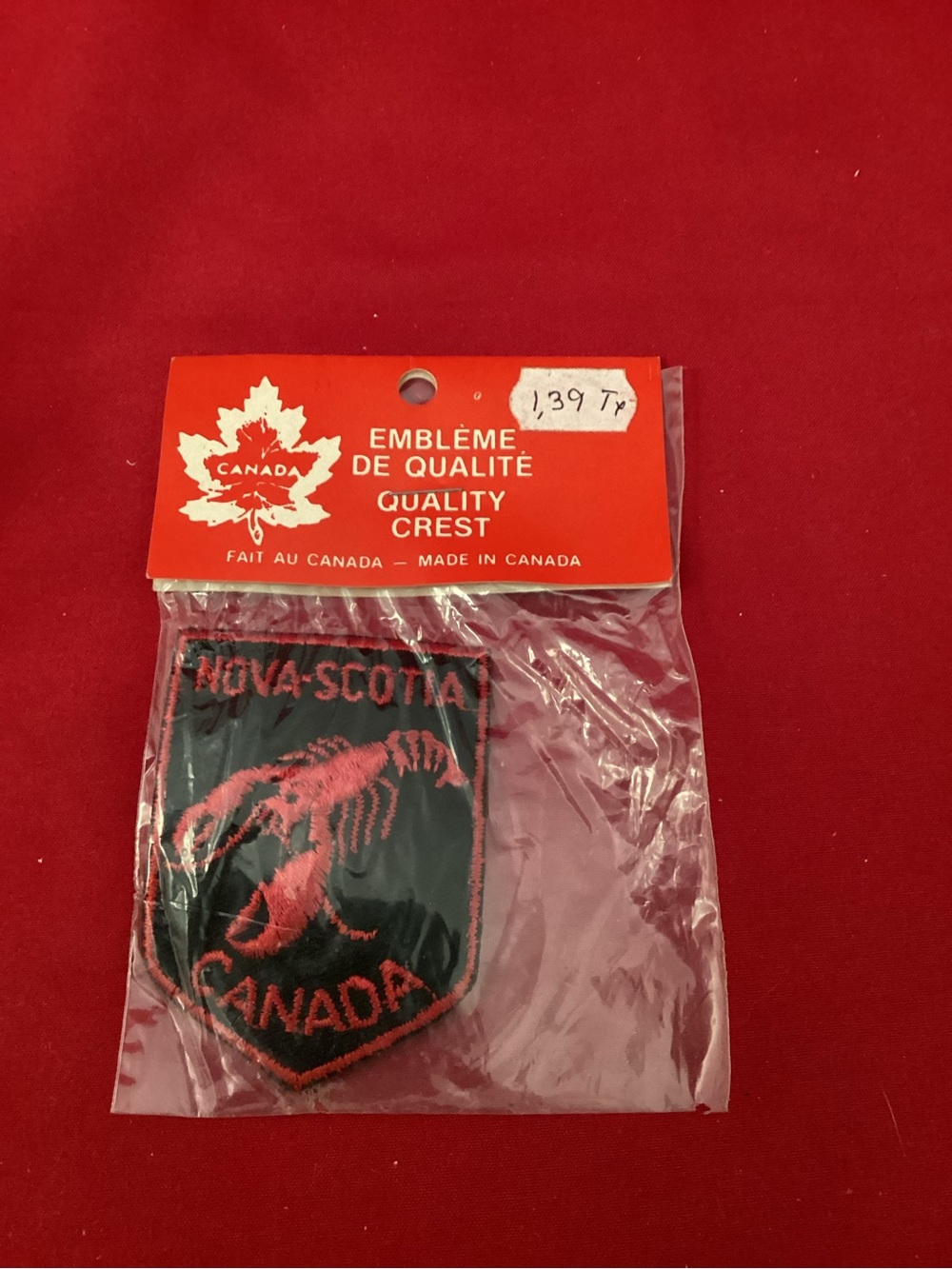 Crest Nova-Scotia Canada Embroidered Patch
